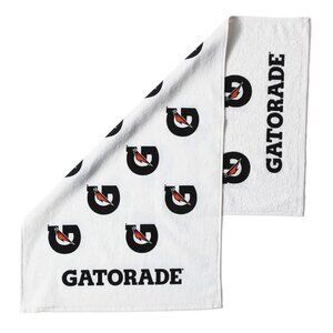 1pc Gatorade Sideline Towel, White, 39 x 21